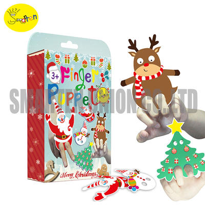 Paper Crafting Finger Puppet Christmas Fun Smu-l019