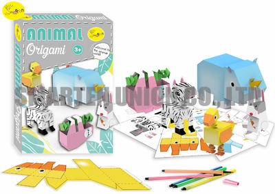 Animal Origami Paper Set For Kids